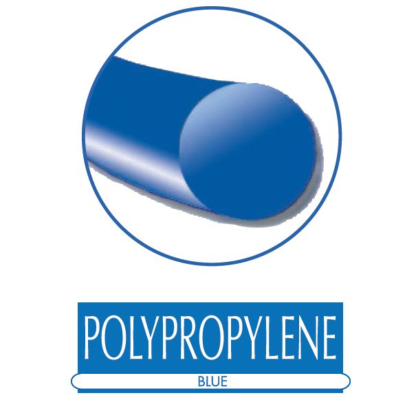 SMI POLYPROPYLENE BLUE DS-19 5-0 3/8 Non-Resorb (EASE PASS NEEDLE) 12 kpl