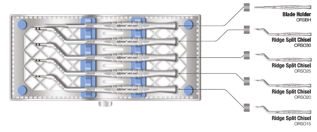 Osstem Ridge Split KIT (offset)