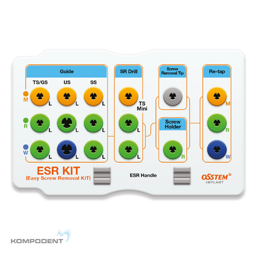 Osstem ESR KIT - Easy Screw Removal KIT