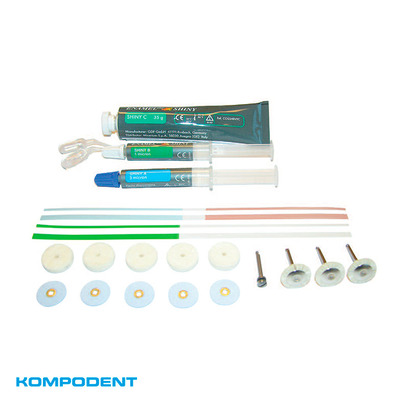 SHINY Polishing paste Trial Kit for dentist