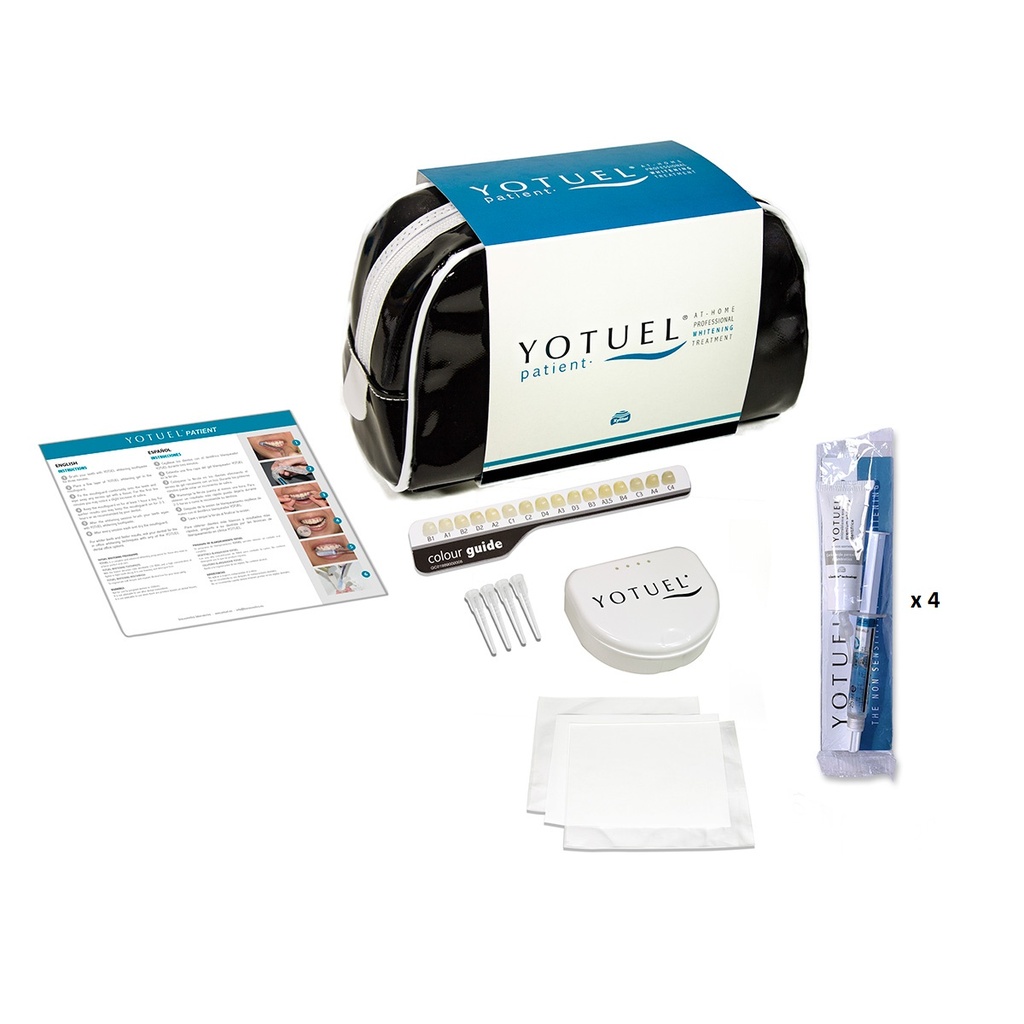 [PF08238000002] YOTUEL® Patient Kit 16% CP 4 x 2,5 ml + Yotuel-tahna + laukku