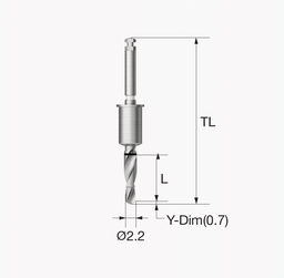 OneGuide Twist Drill (Ø2.2)